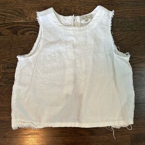 Thread and Supply Women’s Cute Linen Beach Tank Top